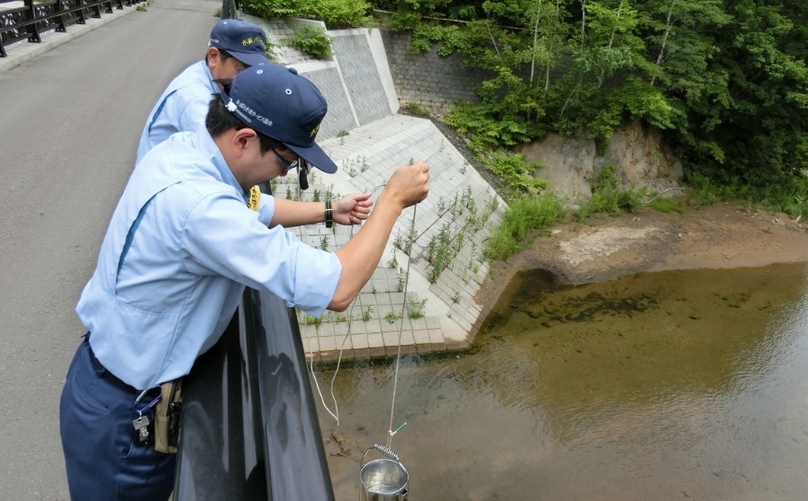 水源（河川上流水域）の監視